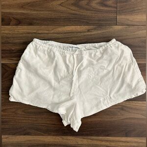 Reformation White Women Shorts